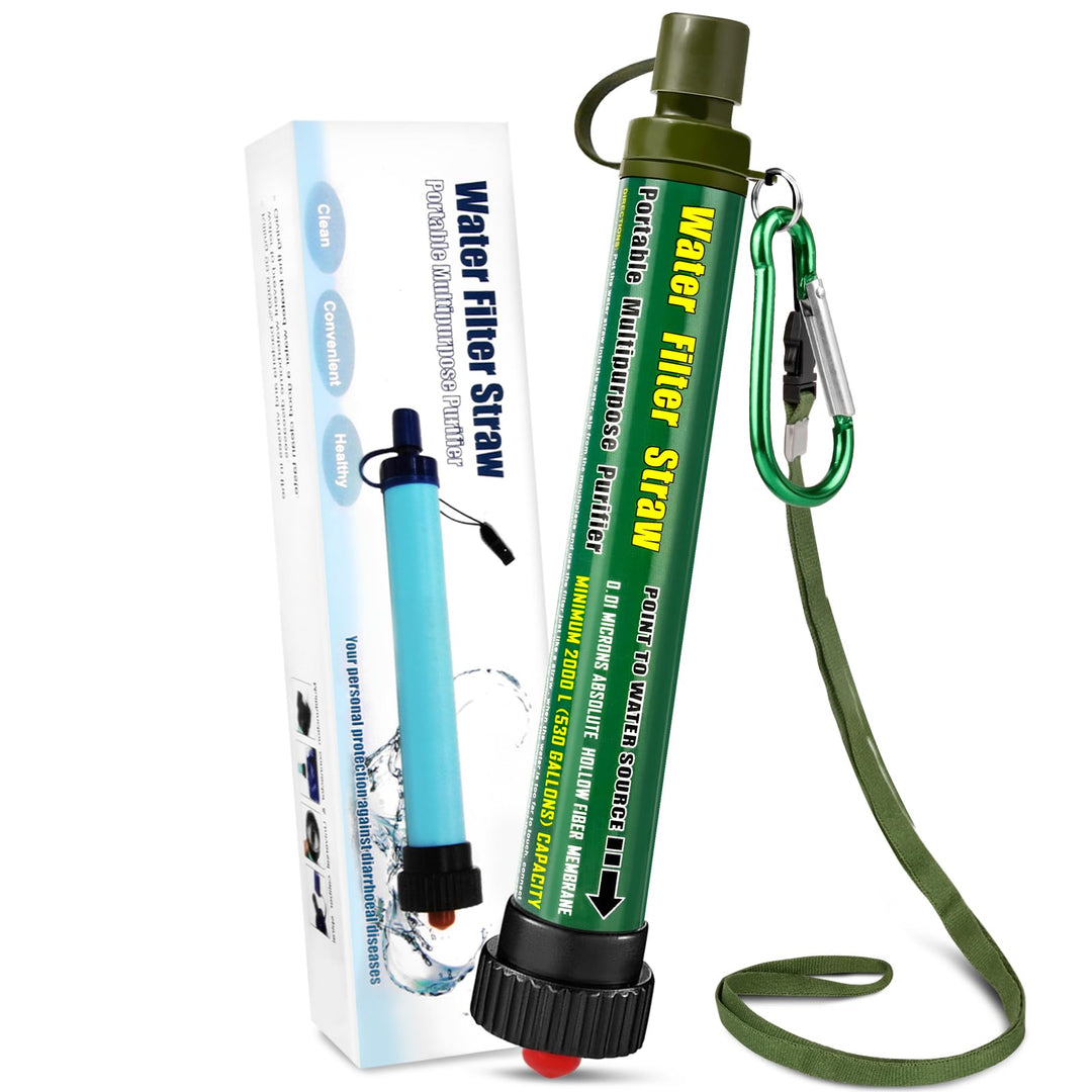 Wasserfilter Outdoor 2000L Mini Tragbarer Camping Wasseraufbereitung Entfernt 99.99% Bakterien Filte