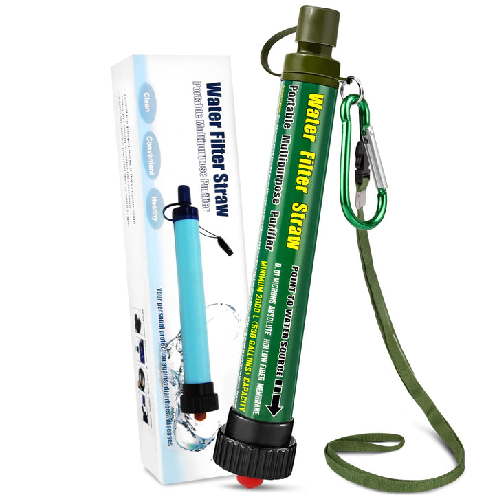 Wasserfilter Outdoor 2000L Mini Tragbarer Camping Wasseraufbereitung Entfernt 99.99% Bakterien Filte