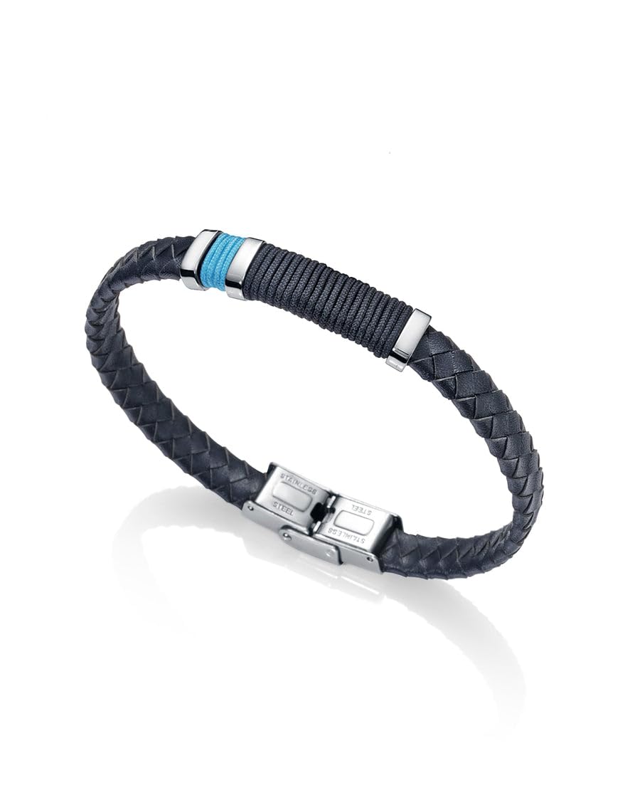 Viceroy Armband 6453P01013 Mann Leder und Stahl