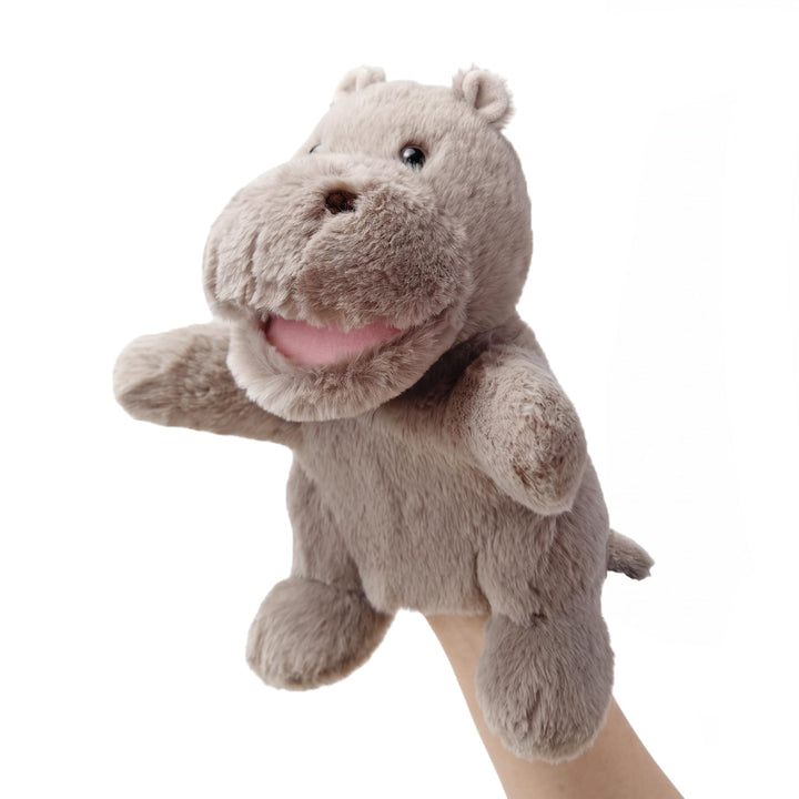 2026 Tierhandpuppen für Kinder,Kleinkind enthält Wolf,Tiger,Löwe,AFFE und bewegliche offene Münder,p