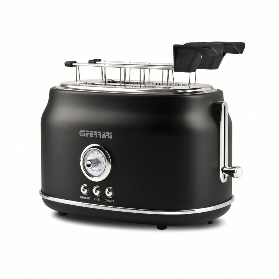 G3 Ferrari G10134-Artista Toaster, 750 W, Edelstahl, Schwarz