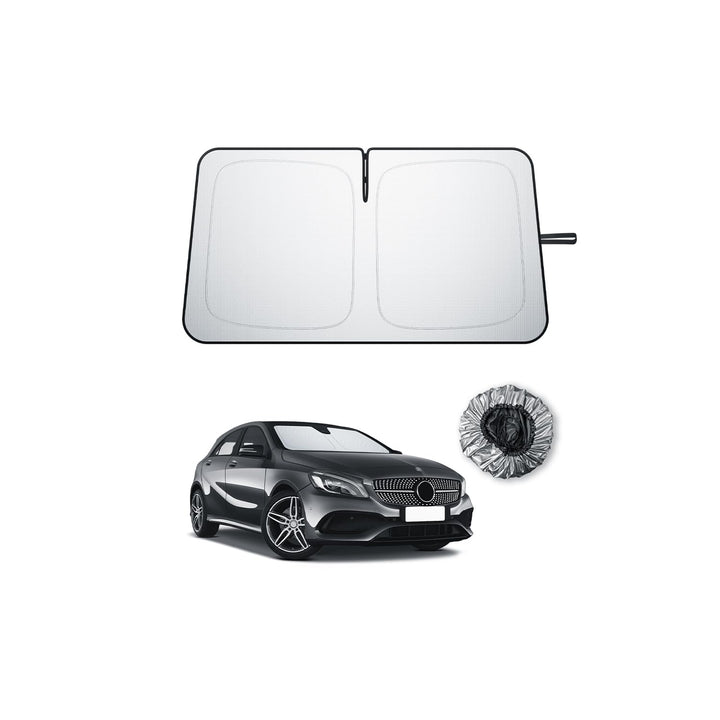 BIBIBO Kompatibel mit Mercedes Benz A-Klasse W177 2020-2025 2026 Sonnenschutz, UV-Schutz Frontscheib