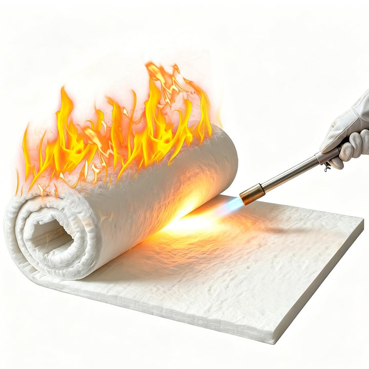 Keramikfaser Isolierdecke, 61 x 40 x 2.54 cm Keramikfasermatte, Feuerfeste Isolierdecke Isoliermatte