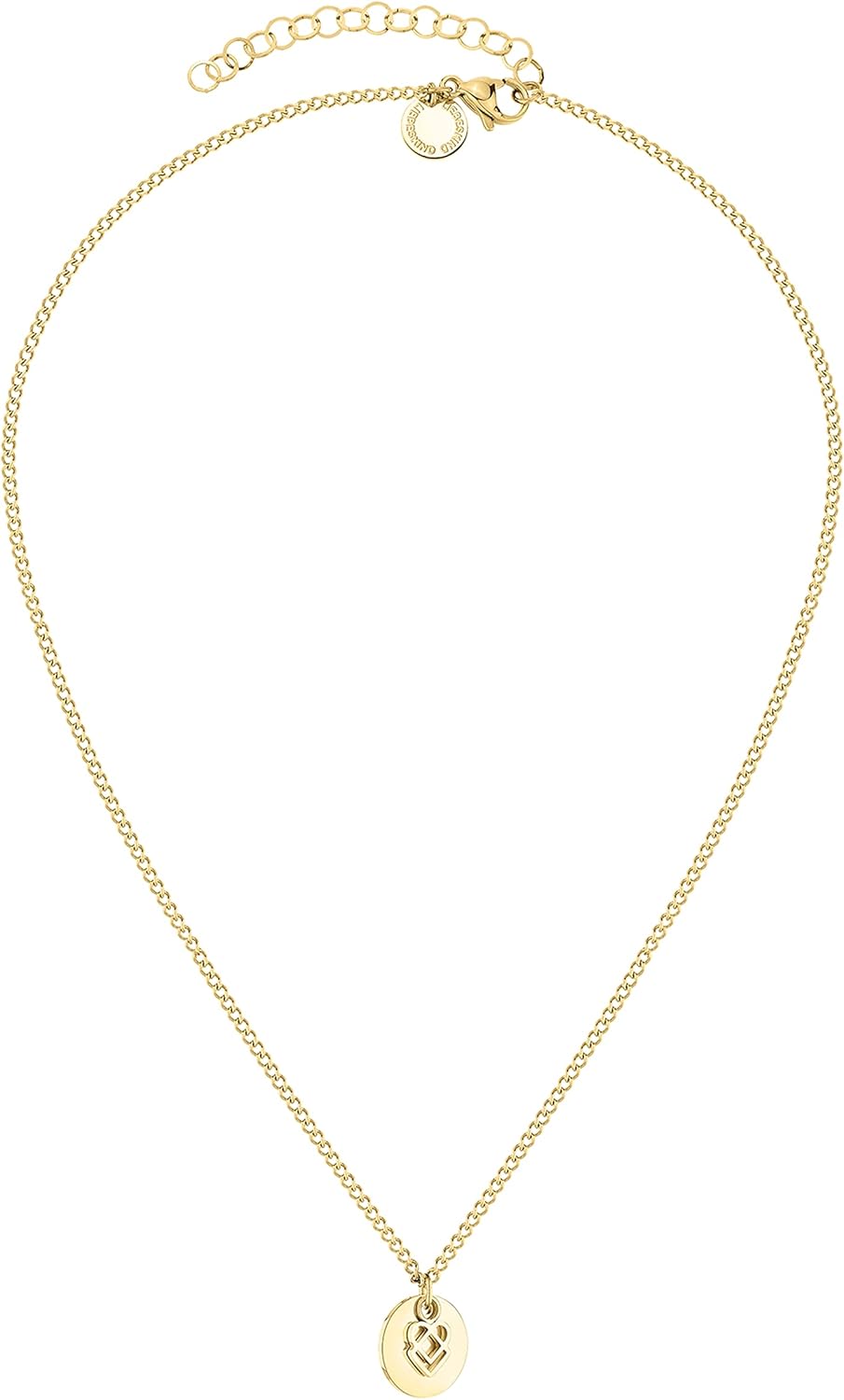 Halskette mit Anhänger, Gold