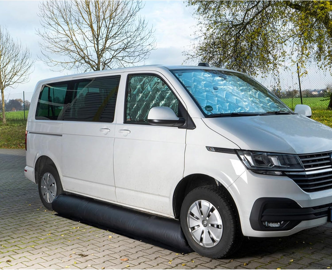 Reimo Tent Technology Aufblasbare Windblende Bodenschürze 250cm Ø30cm Windschutz für Campingbusse