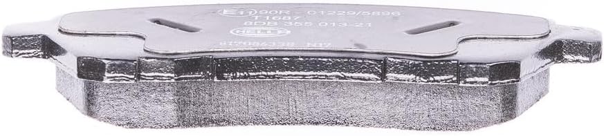 HELLA PAGID 8DB 355 013-211 Bremsbelagsatz - T1687 - Dicke/Stärke: 17.6mm - Bremssystem: Lucas - nic