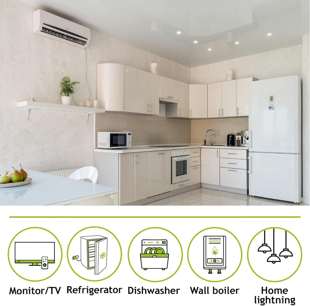 Tecnoware 1200 VA ATA Hybrid-Solarstrom-Wechselrichter - 12V-Batterie – 15V-80V-Solar-Regler MPPT –