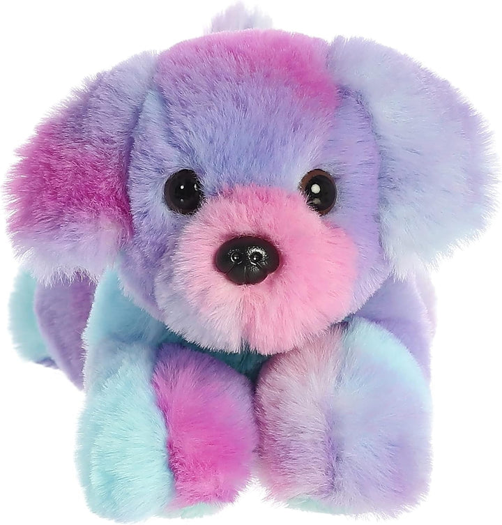 Aurora Adorable Mini Flopsie Puppy Stuffed Animal - Playful Ease - Timeless Companions - Rainbow 8 I