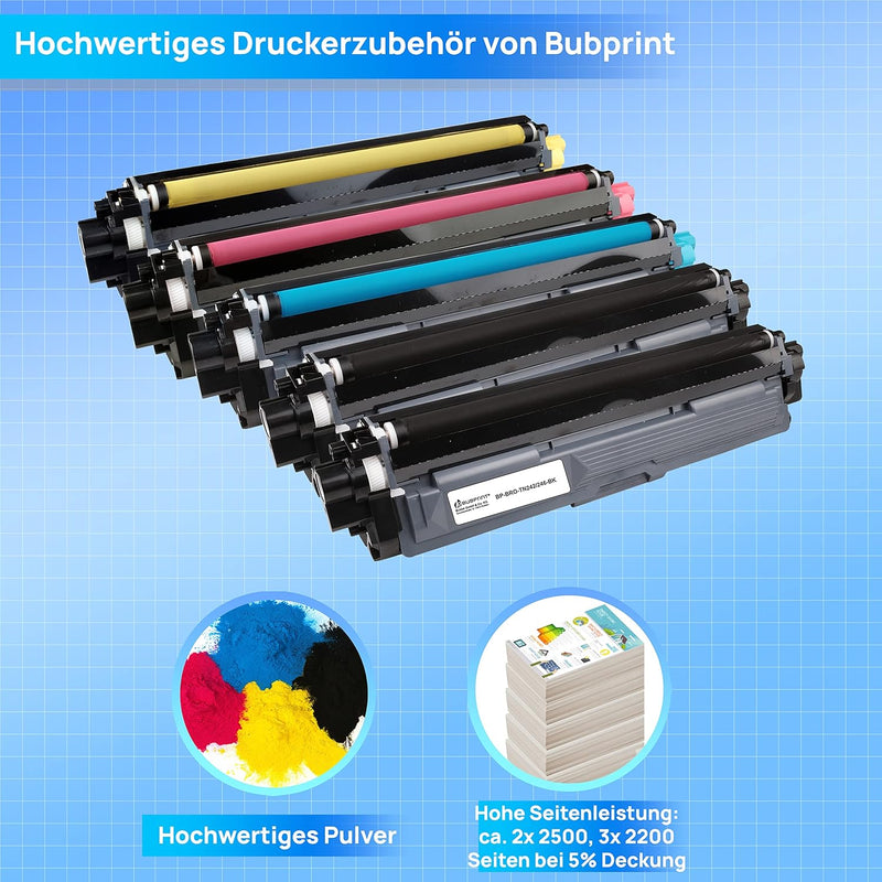 TN242 TN246 kompatibel als Ersatz für Toner Brother TN-242 TN-246 für DCP-9017CDW DCP-9022CDW HL-314