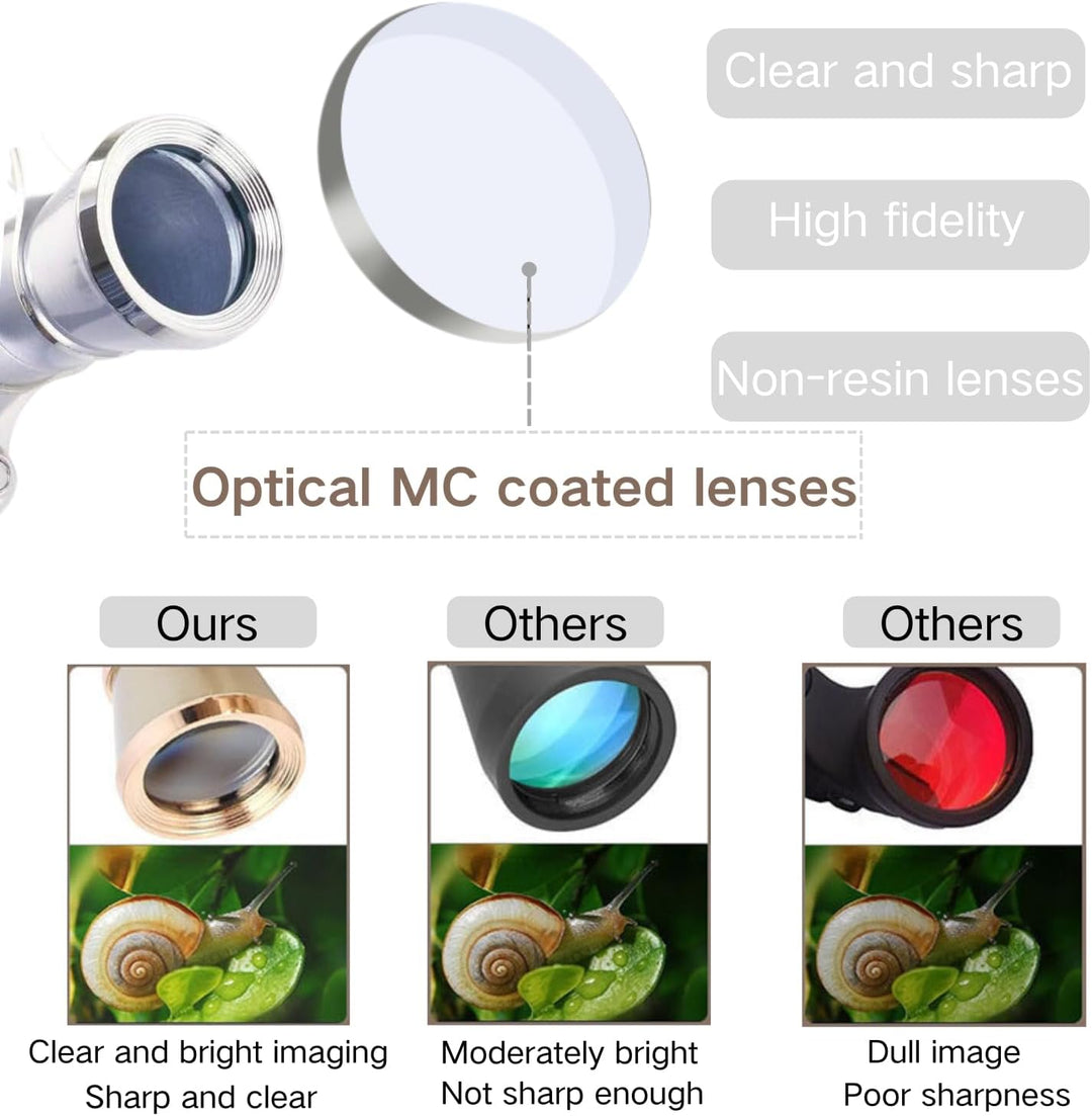 ANGEEK 3X25 Opera Theater Horse Racing Glasses Binocular Telescope with Handle/Accessory Kit Women T