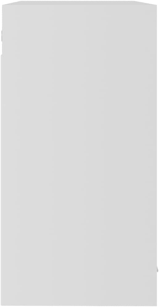Hängeglasschrank Weiss 80x31x60 cm Holz KüChenschrank HäNgeschrank KüChe Vorratsschrank Schrank Klei