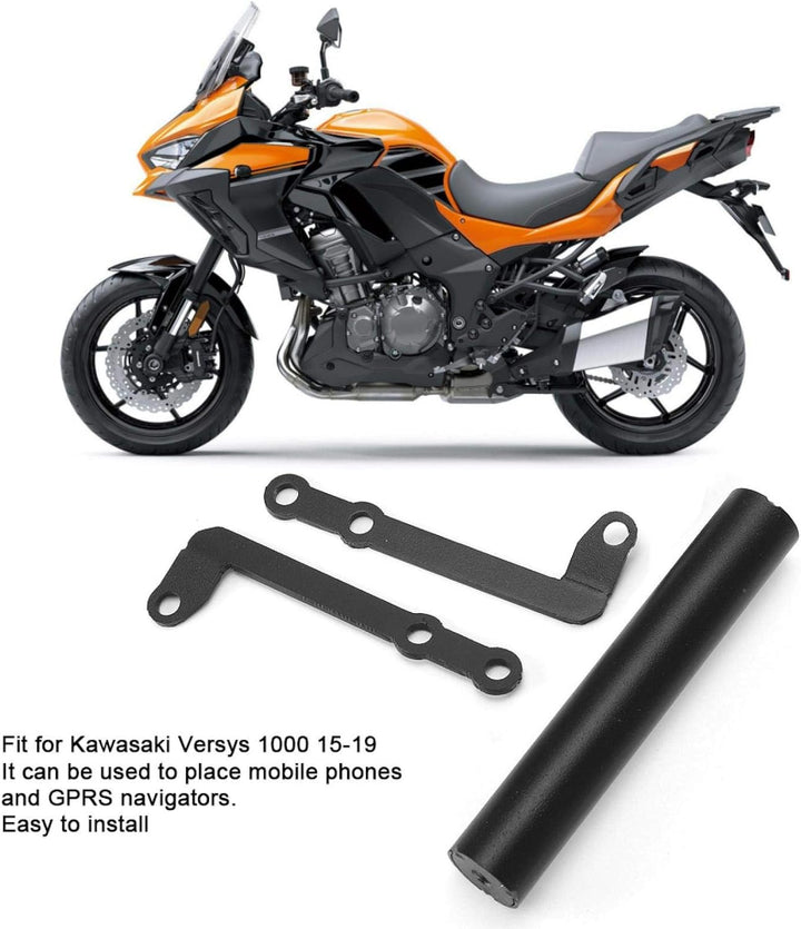 EBTOOLS Versys 1000 Handyhalterung-Motorrad Telefon Support Frame, Motorrad GPS Navigator Halterung