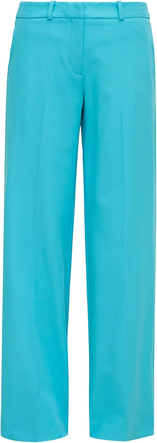 Comma Loose: Hose mit High Rise-Bund 42 Blau 6242, 42 Blau 6242
