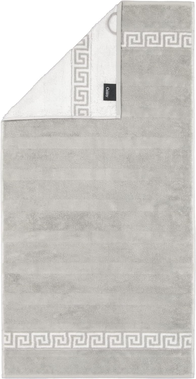 CAWÖ Home Handtücher Noblesse Duo 1003 Platin - 76 Duschtuch 80x150 cm, Duschtuch 80x150 cm