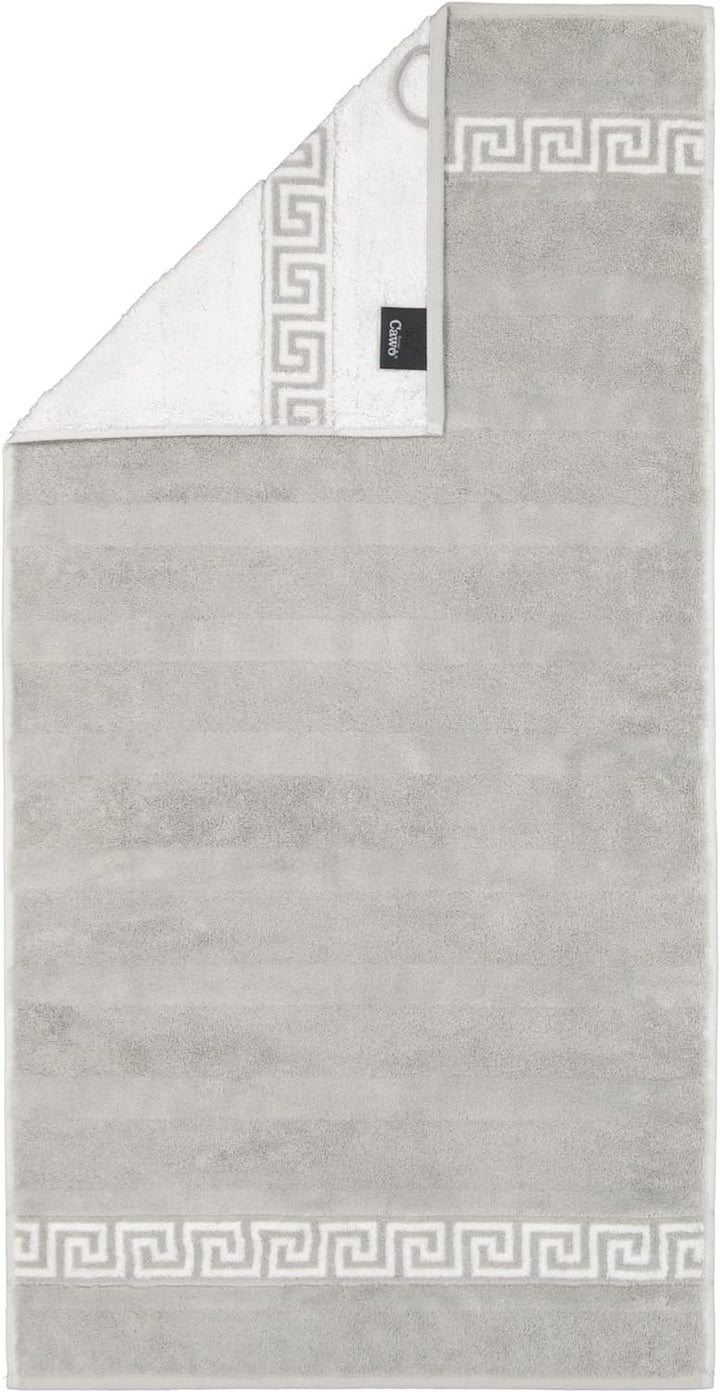 CAWÖ Home Handtücher Noblesse Duo 1003 Platin - 76 Duschtuch 80x150 cm, Duschtuch 80x150 cm