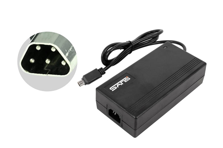 PowerSmart® 2A 54,6V Ladegerät für 48V Akkus für Fischer ETH ETD MTB, Netzteil AC Adapter, mit Trape