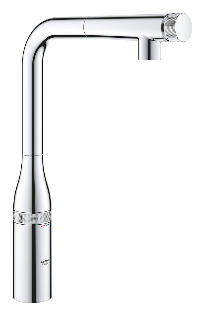 GROHE Essence Smartcontrol - Spültischbatterie (Einlochmontage, Schwenkbereich 140°, herausziehbarer