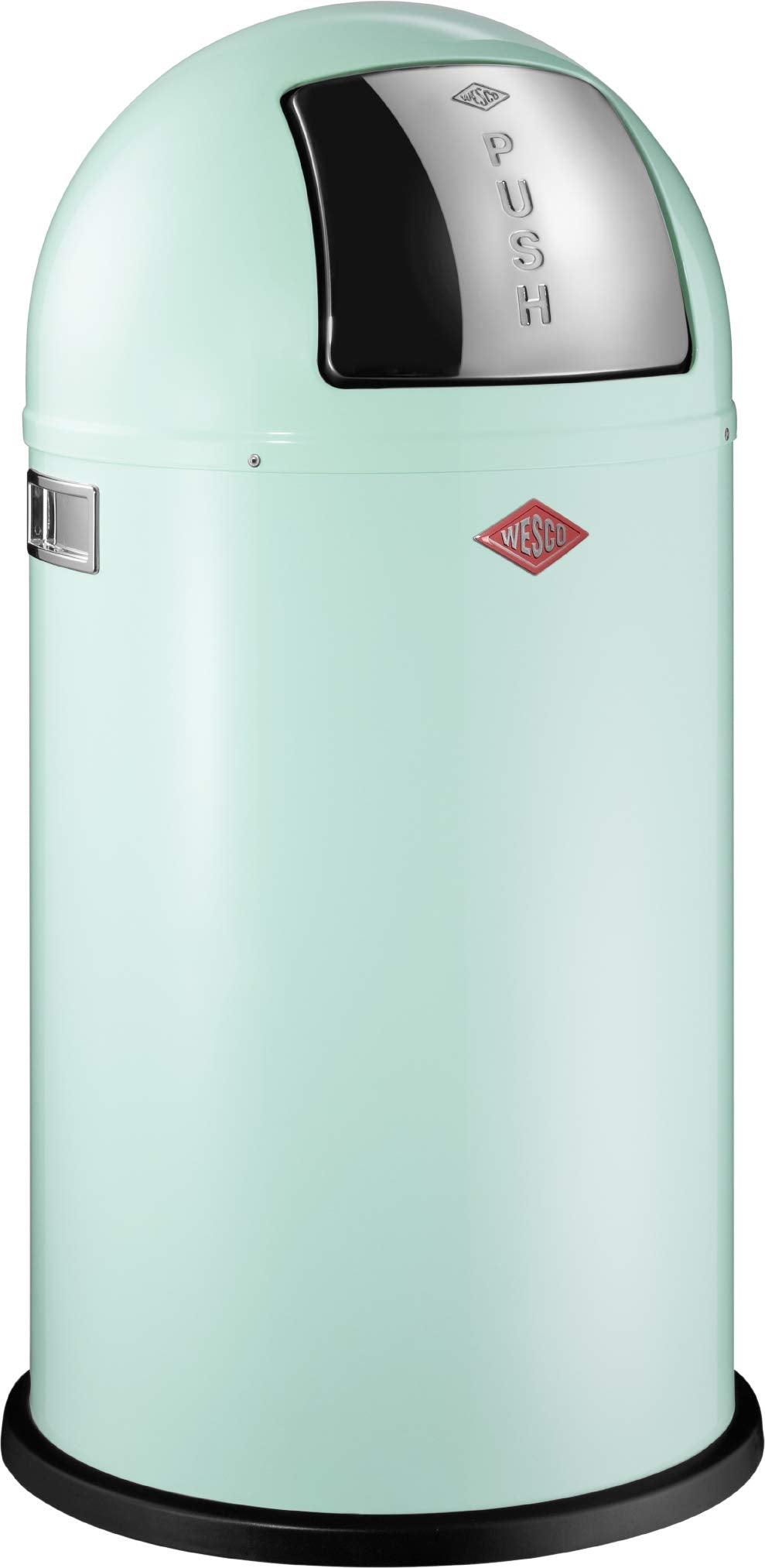WESCO Pushboy, Mint Küchen-Abfalleimer, Metall, 40 x 76.5 x 40 cm, Mint