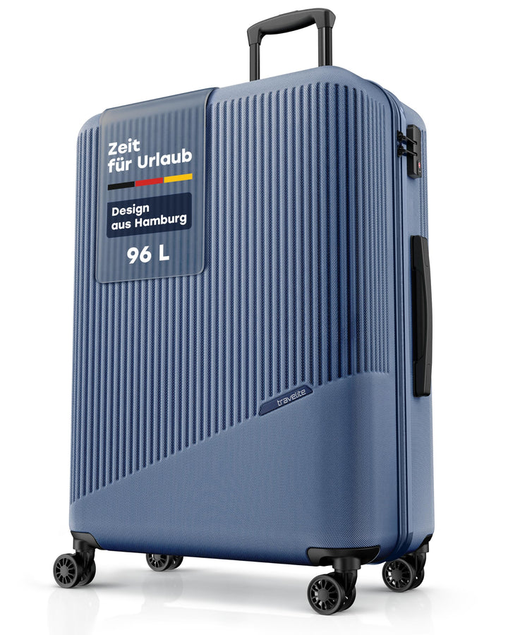Travelite Koffer Bali Grösse L, 77 cm, 96 Liter, Reisekoffer gross | kratzfester ABS Hartschalenkoff
