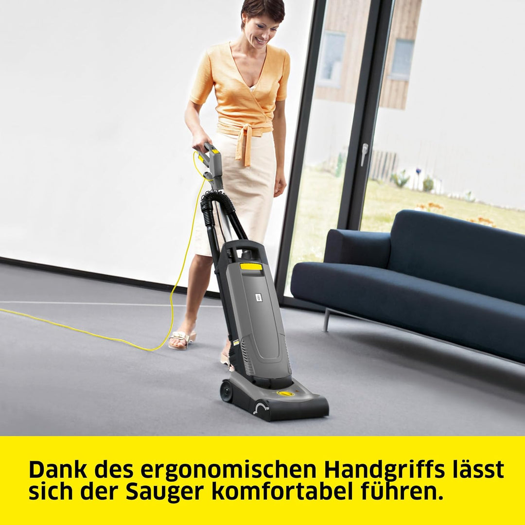 KÄRCHER CV 30/1 Teppichbürstsauger, Teppichsauger mit 300 mm Arbeitsbreite, für grössere Flächen, Fl