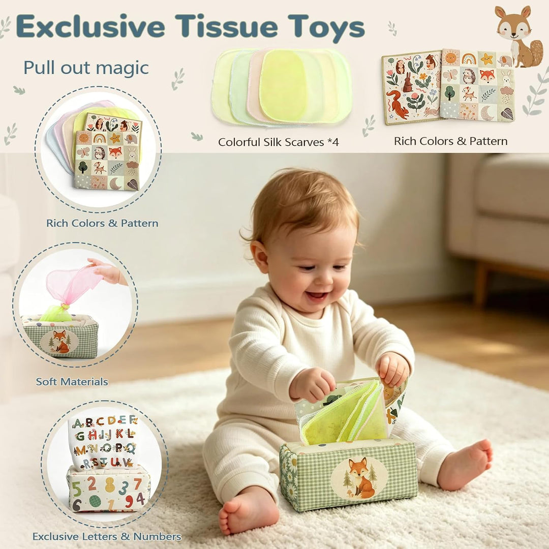Anook Montessori Spielzeug Baby ab 6 Monate, Baby Spielzeug 6 8 9 10 Monate | Babyspielzeug ab 6 Mon