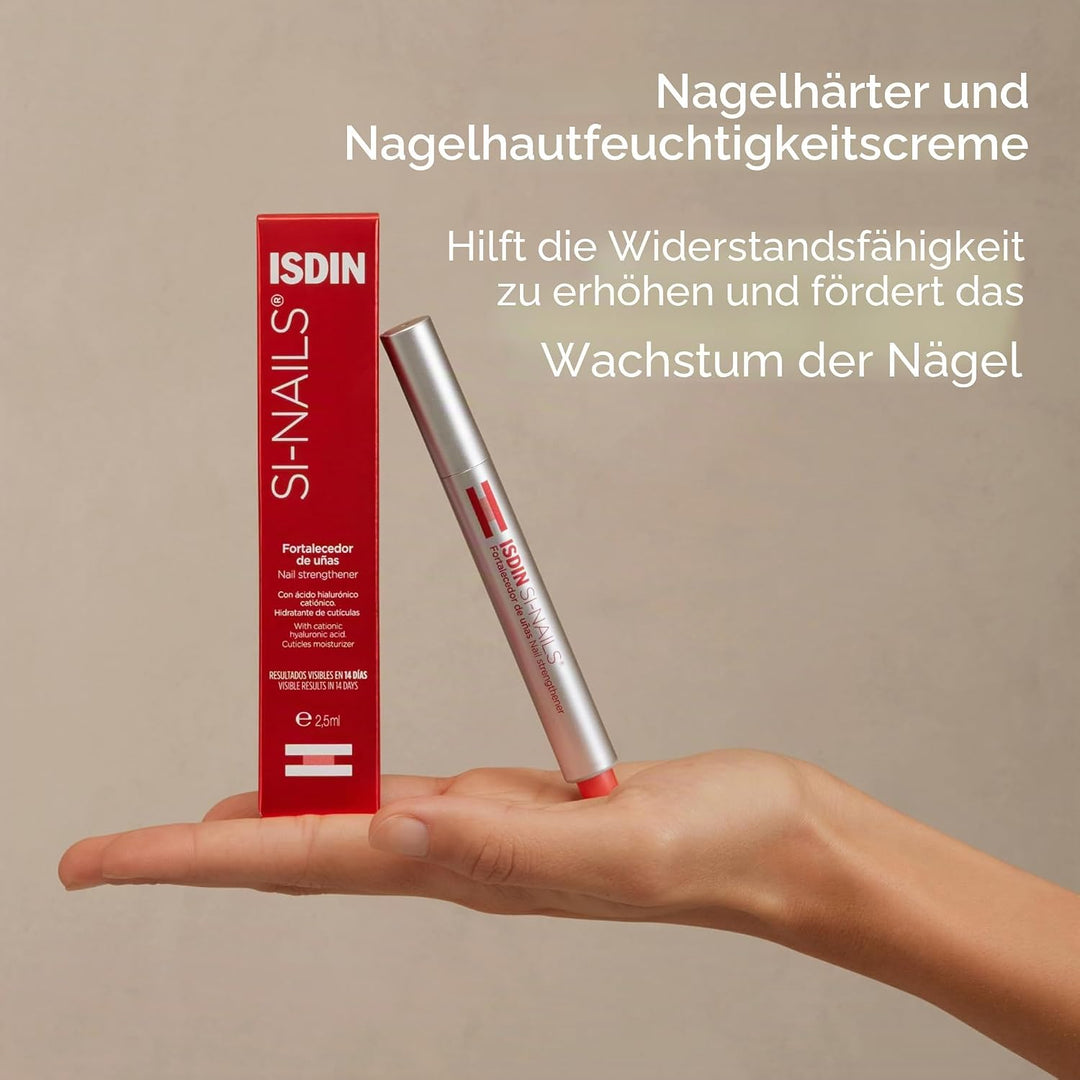 ISDIN SI-NAILS Nagelstärker für gesunde Nägel | Spendet Nägeln und Nagelhaut Feuchtigkeit | Härtet d