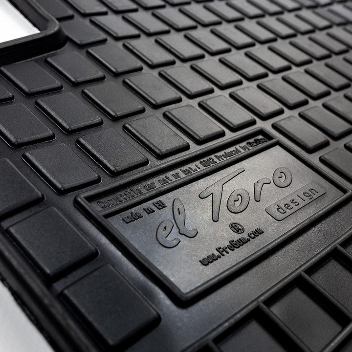 M MOTOS Gummimatten Auto Fussmatte passt für Volvo V70 I 1996-2000 Verbessern Sie Ihren Reisekomfort