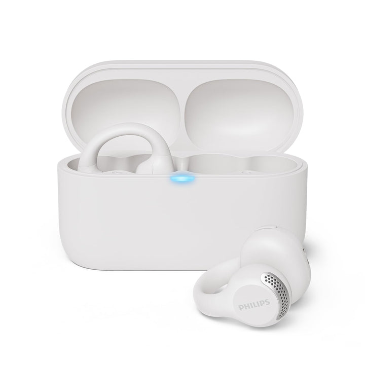 Philips TAQ2000WT ohraufliegende True Wireless Multipoint-Bluetooth-Ohrhörer mit Ohrmanschette - 28