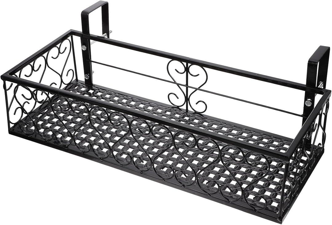 HEMOTON Blumen Regale Blumen Regale Blumenregal Balkon Blumentopf Halter Geländer Regal Schwimm Rega