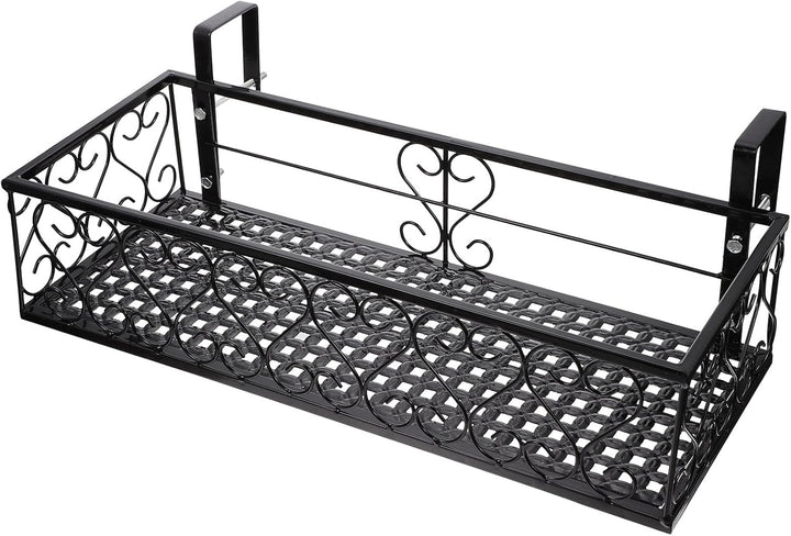 HEMOTON Blumen Regale Blumen Regale Blumenregal Balkon Blumentopf Halter Geländer Regal Schwimm Rega