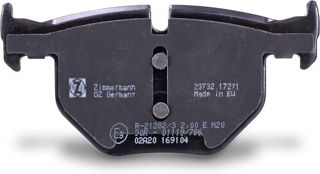 ZIMMERMANN Bremsenset Hinterachse inkl. Bremsscheiben Gelocht Ø 320 mm Belüftet + Bremsbeläge hinten