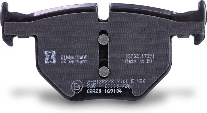 ZIMMERMANN Bremsenset Hinterachse inkl. Bremsscheiben Gelocht Ø 320 mm Belüftet + Bremsbeläge hinten