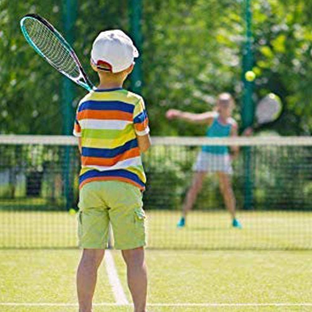 Senston Tennisschläger 19/23/25 One-Piece-Design Tennis Schläger Set mit Tennistasche,Overgrip,Vibra