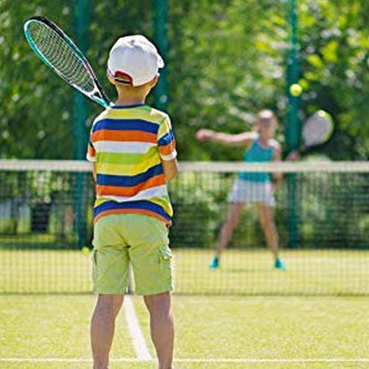 Senston Tennisschläger 19/23/25 One-Piece-Design Tennis Schläger Set mit Tennistasche,Overgrip,Vibra