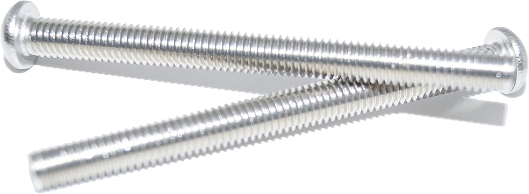 Flachrundkopfschrauben mit Innensechskant M4X4 100 Stück ISO 7380-1 A2 Edelstahl rostfrei Senkkopfsc