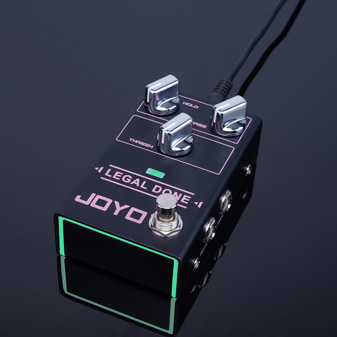 JOYO Noise Gate Pedal Noise Suppressor Gitarre Pedal Noise Killer und Reduktion Brummen für E-Gitarr