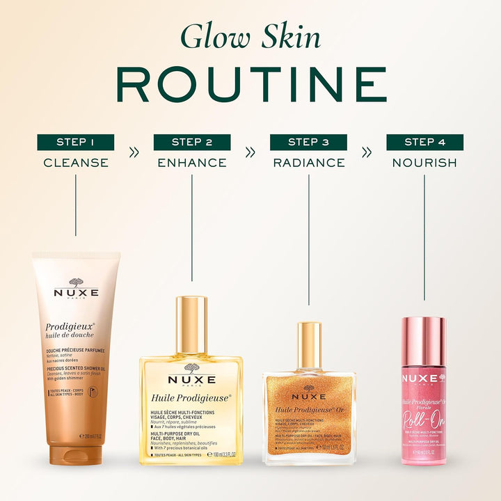 Nuxe Huile Prodigieuse Dry Golden Oil 50ml Aqua 50 ml (1er Pack), Aqua 50 ml (1er Pack)