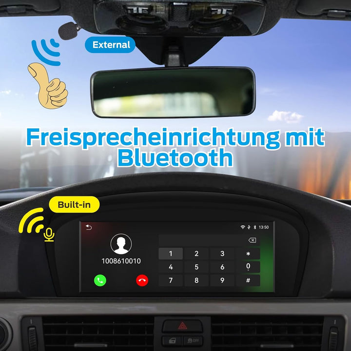 Linux Autoradio Blitzstart Kompatibel mit BMW 3er/5er E60 E61 E90 E91 E92 (2008-2013) CIC iDrive Upg