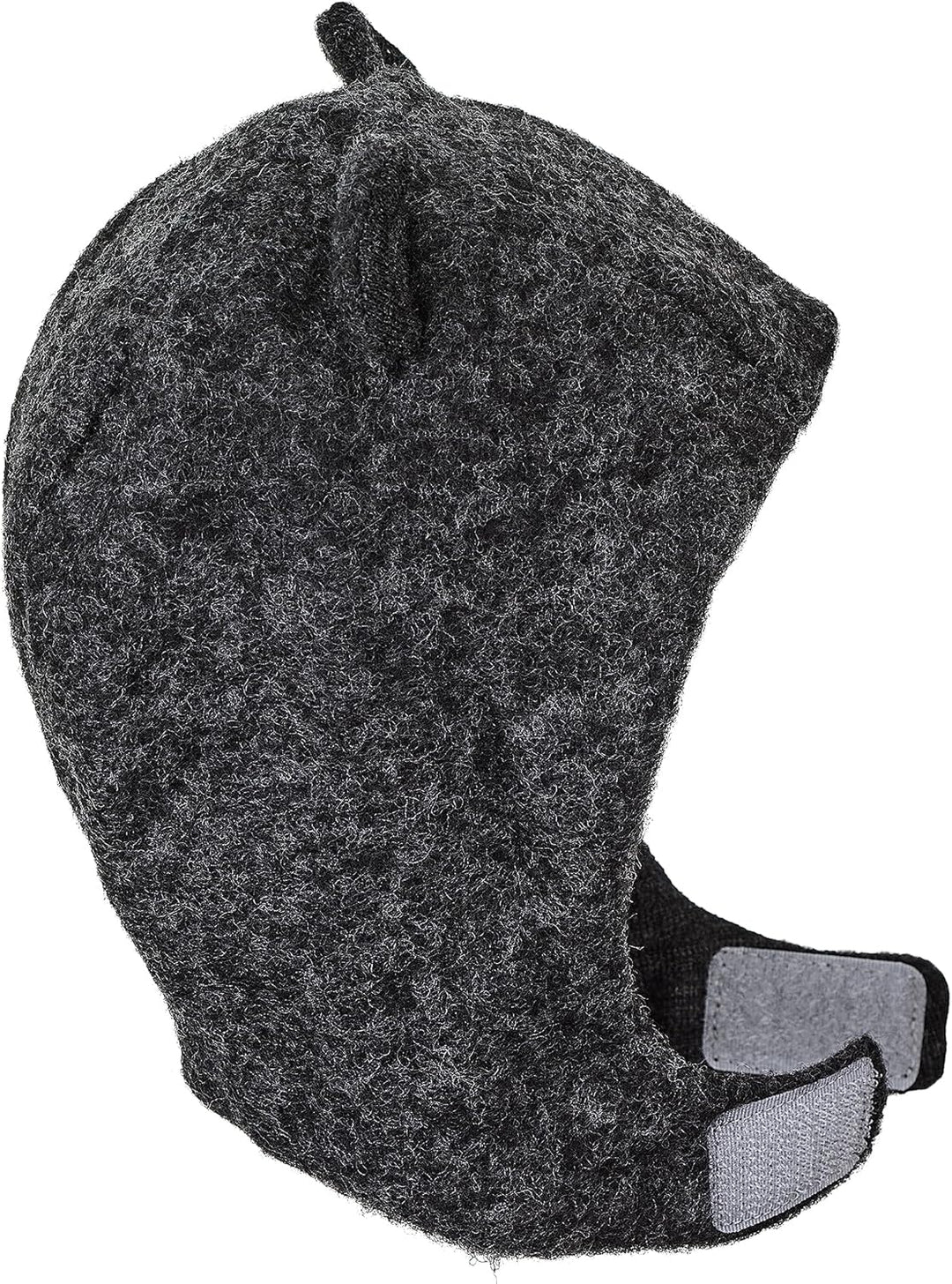 Sterntaler Unisex Baby Schalmütze aus Wolle (Merino) Mütze, anthrazit melange