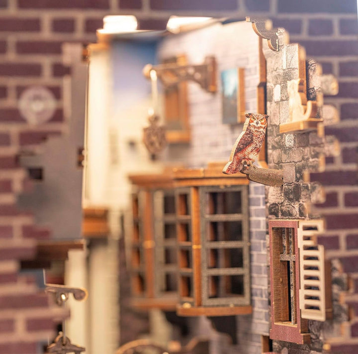 Revell Modellbausatz Tiny Adventures I Diagon Alley Harry Potter I 3D Miniaturhaus I DIY Book Nook H