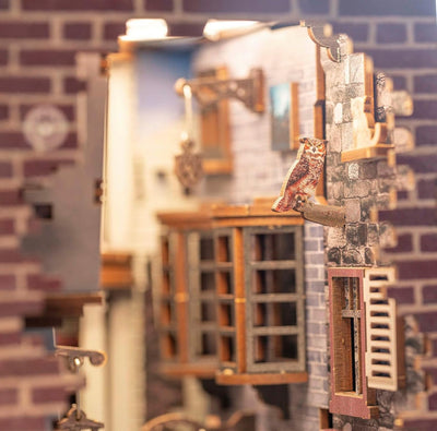 Revell Modellbausatz Tiny Adventures I Diagon Alley Harry Potter I 3D Miniaturhaus I DIY Book Nook H