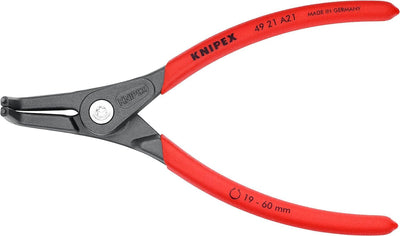 Knipex Präzisions-Sicherungsringzange für Aussenringe auf Wellen grau atramentiert, mit rutschhemmen