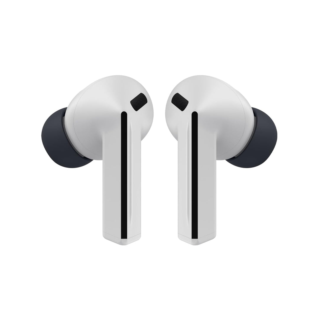 Samsung Galaxy Buds3 FE, Kabellose In-Ear-Kopfhörer inkl. mobeen Soft Clear Case, Ausgewogener Klang