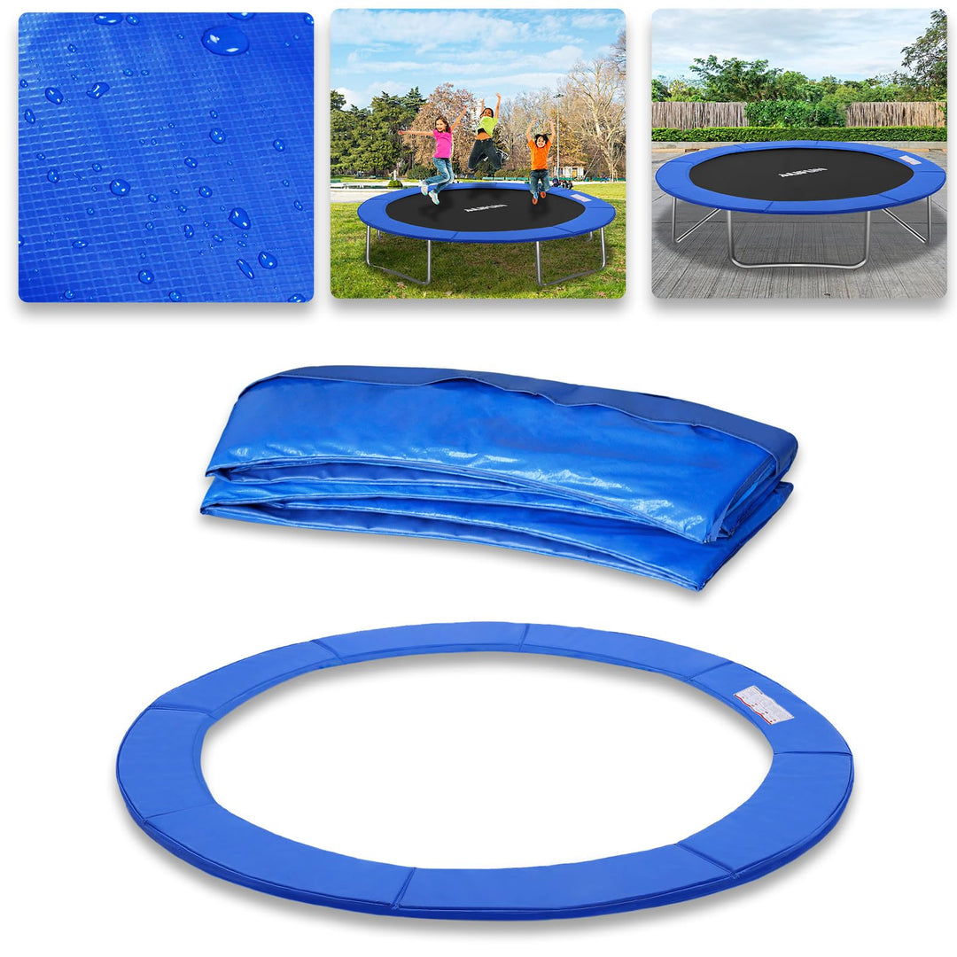 YUENFONG Trampolin Randabdeckung | Ø 244cm 305cm 366cm | PVC PE für Trampolin | UV-beständig Reissfe