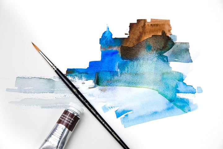 Winsor & Newton 6664010 Professional Aquarellpapier im Block - 20 Blatt 22,9 x 30,5cm, 300g/m², Grob