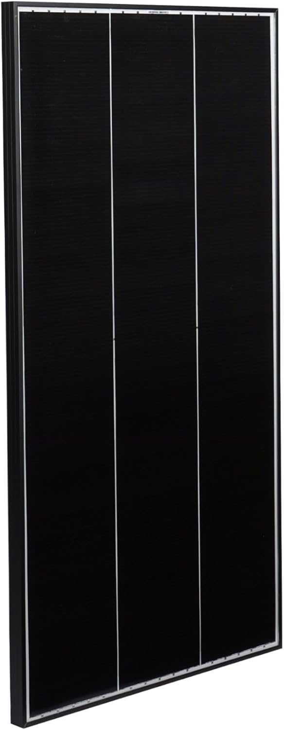 SOLA Frame Black Innovatives monokristallines Solarmodul mit Schindelzellen (120 W), 120 W