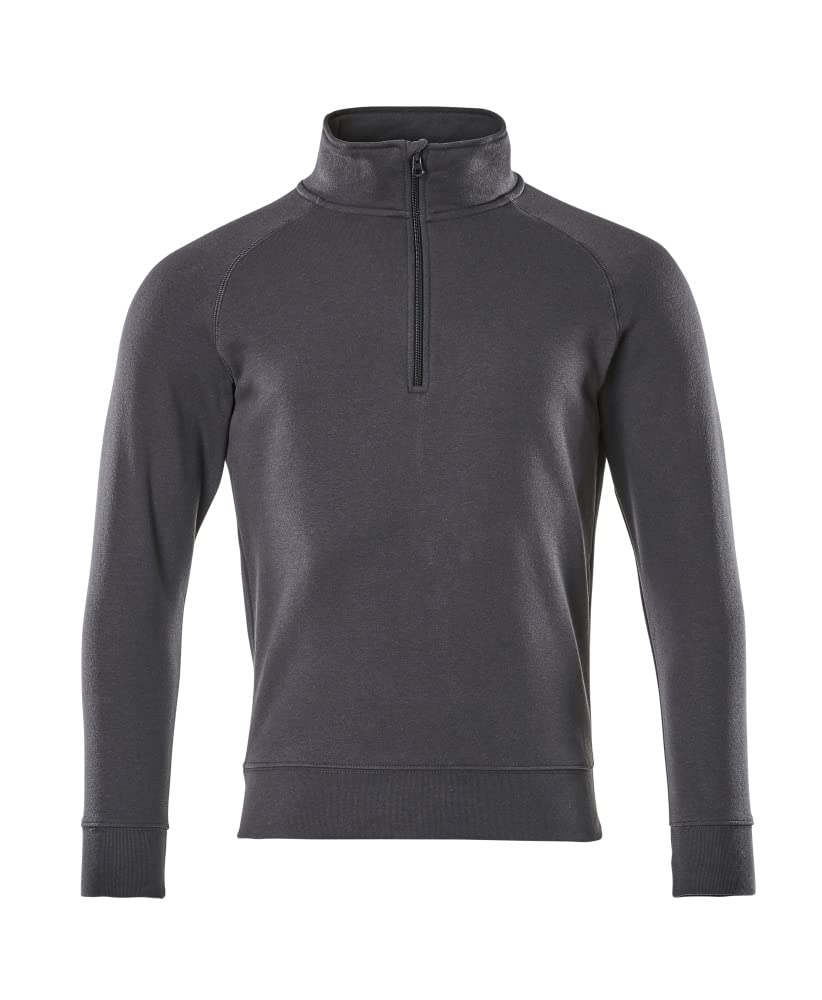 Mascot 50611-971-010-L Sweatshirt "Nantes" Grösse in schwarz/blau, L L-5XL Schwarz/Blau, L-5XL Schwa