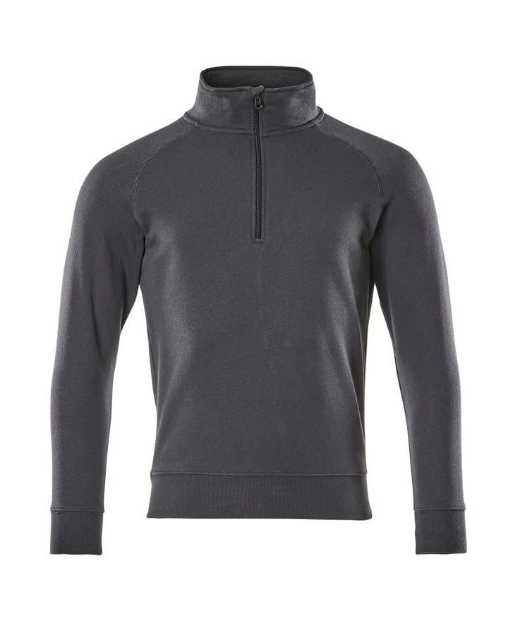 Mascot 50611-971-010-L Sweatshirt "Nantes" Grösse in schwarz/blau, L L-5XL Schwarz/Blau, L-5XL Schwa