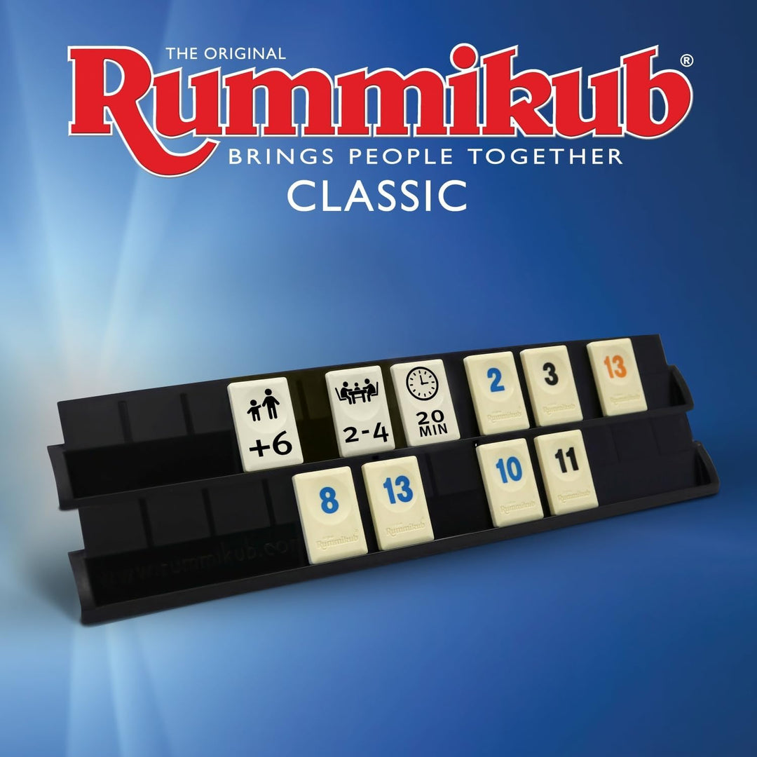Goliath RUMMIKUB Original Classic, Brettspiel für Erwachsene und Kinder ab 6 Jahren, Numerische Stra