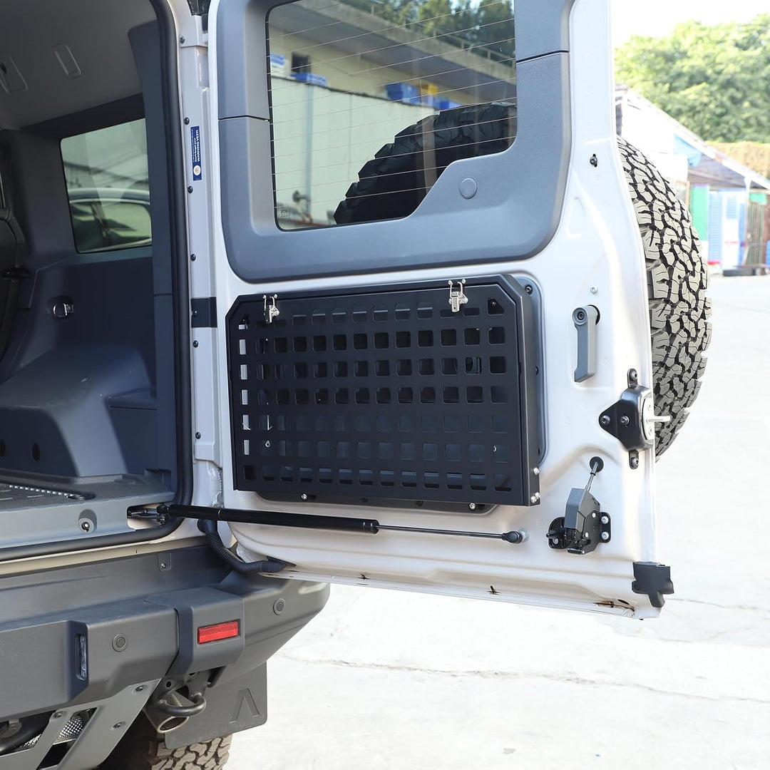 PIUGILH Geeignet für INEOS Grenadier 2020-2024 Auto Heckklappe Tray Rack Molle Panel,Auto Kofferraum